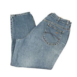 Vintage 80's Chic Jeans Women's 22 WP 36x 28 High Waist Blue Denim Made in USA